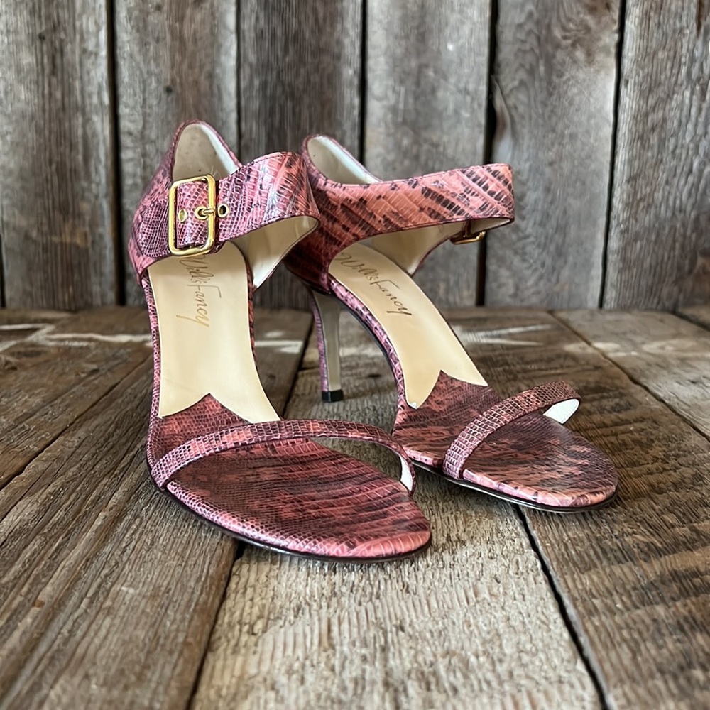 Wills Fancy Clarissa Leather High Heel Sandal
